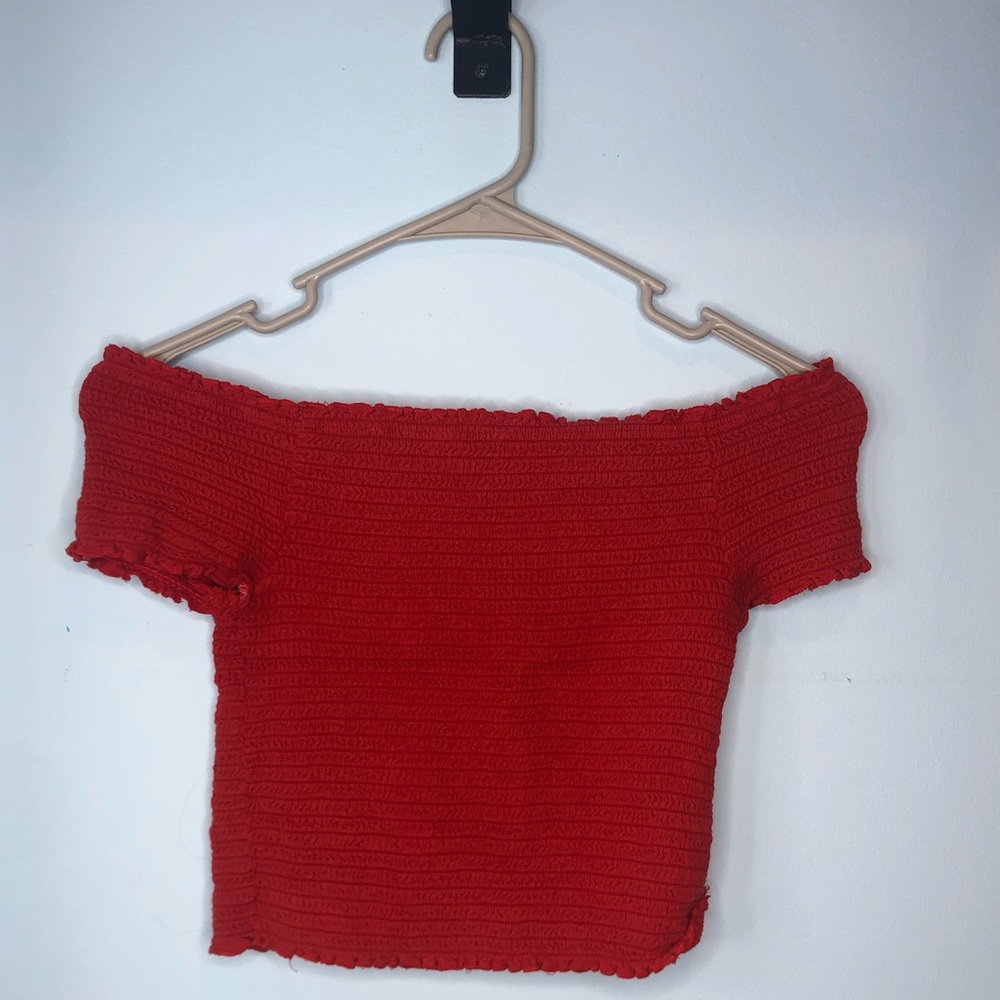Ruffled Crop Top